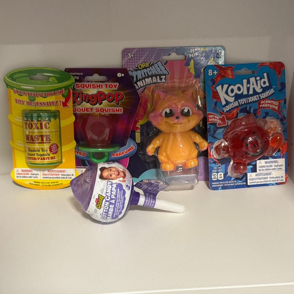 Kool-Aid Red Squish Sensory Toy - Kids Learning Toy